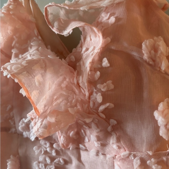 Boohoo Premium Texture Ruffle Wrap Maxi Dress - Picture 5 of 8